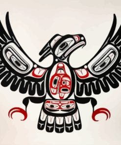 Thunderbird Haida Art Paint By Numbers