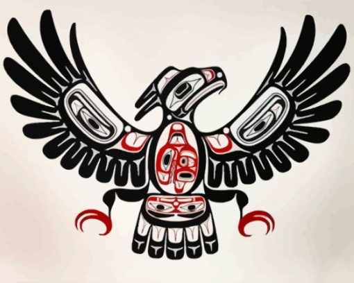 Thunderbird Haida Art Paint By Numbers