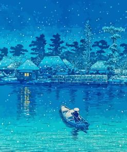 Ushibori Hasui Kawase Paint By Numbers