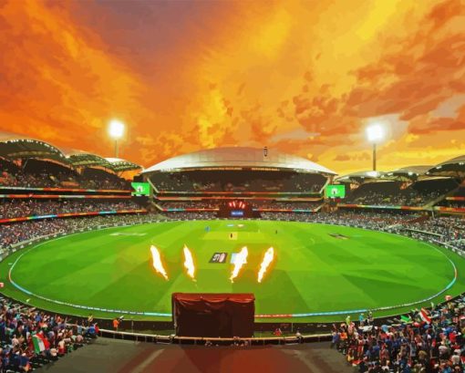 Adelaide Oval Paint By Numbers