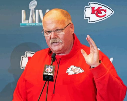 Andy Reid Paint By Numbers