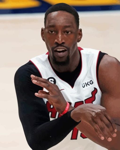 Bam Adebayo Paint By Numbers