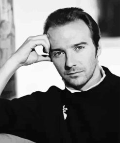 Black And White Midge Ure Paint By Numbers