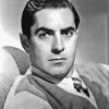 Black And White Tyrone Power Paint By Numbers