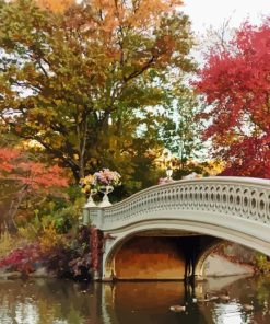 Bow Bridge Paint By Numbers