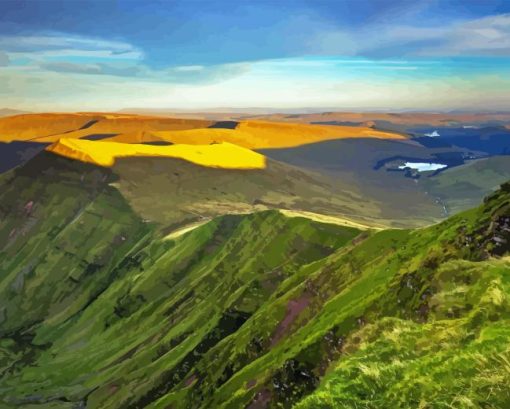 Brecon Beacons Paint By Numbers