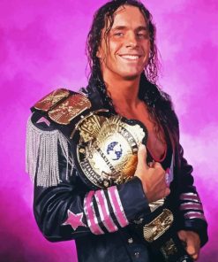 Bret Hart Paint By Numbers