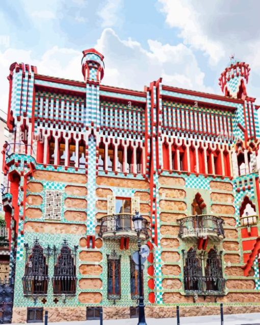 Casa Vicens Paint By Numbers