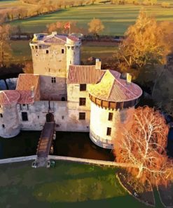 Chateau Medieval Paint By Numbers