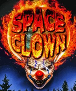 Clowns Space Paint By Numbers