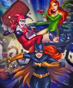 Girls Of Gotham Paint By Numbers