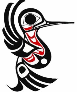 Bird Haida Art Paint By Numbers