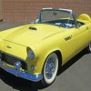 Classic Yellow Thunderbird Paint By Numbers