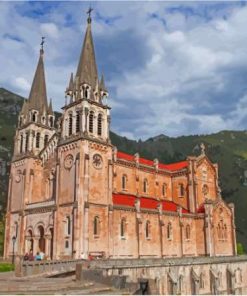 Covadonga Basilica Paint By Numbers