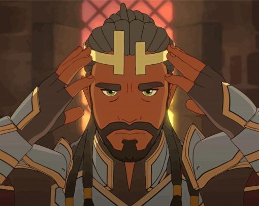 Dragon Prince Character Paint By Numbers