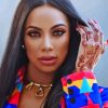 Erica Mena With Henna Paint By Numbers