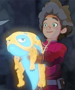 Ezran From The Dragon Prince Paint By Numbers