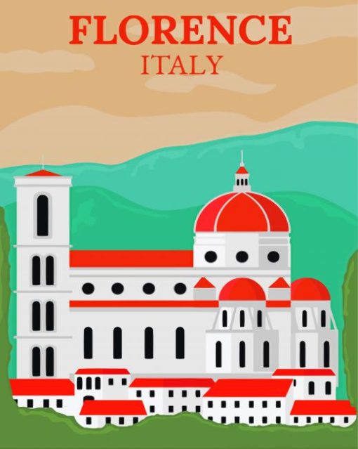 Florence Poster Italy Paint By Numbers