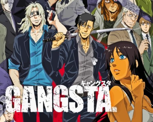 Gangsta Manga Serie Paint By Numbers