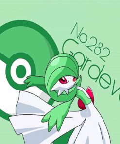 Gardevoir Species Paint By Numbers