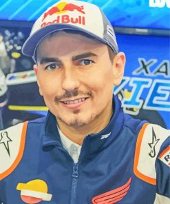 Jorge Lorenzo Paint By Numbers