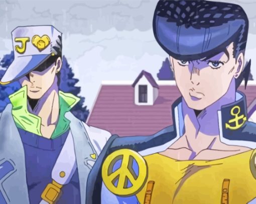 Josuke Higashikata Paint By Numbers