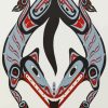 Lizards Haida Art Paint By Numbers