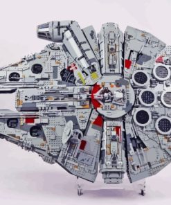 Millennium Falcon Star Wars Paint By Numbers