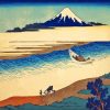 Tama River Katsushika Hokusai Paint By Numbers