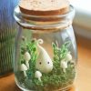 White Ghost In Jar Paint By Numbers