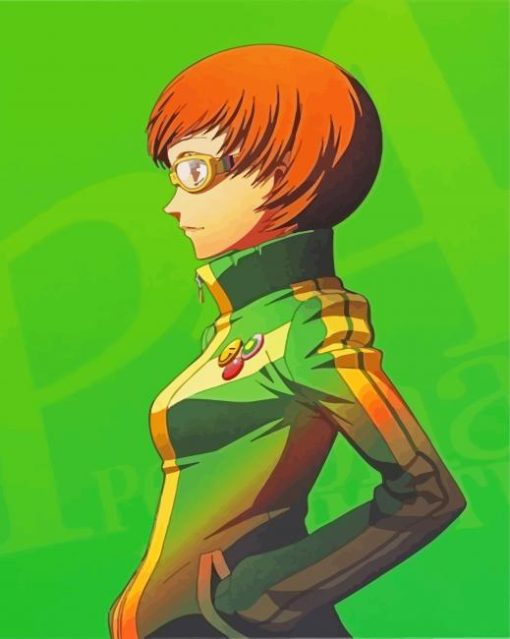 Chie Satonaka Character Paint By Numbers