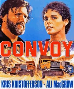 Convoy Poster Paint By Numbers