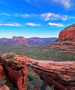 Devils Bridge Landscape Paint By Numbers