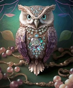 Diamond Owl Paint By Numbers