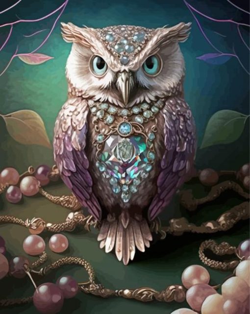 Diamond Owl Paint By Numbers