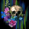 Flowers Skull Paint By Numbers