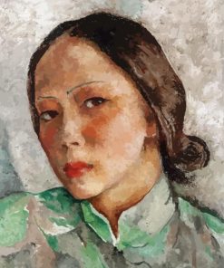 Georgette Chen Self Portrait Paint By Numbers