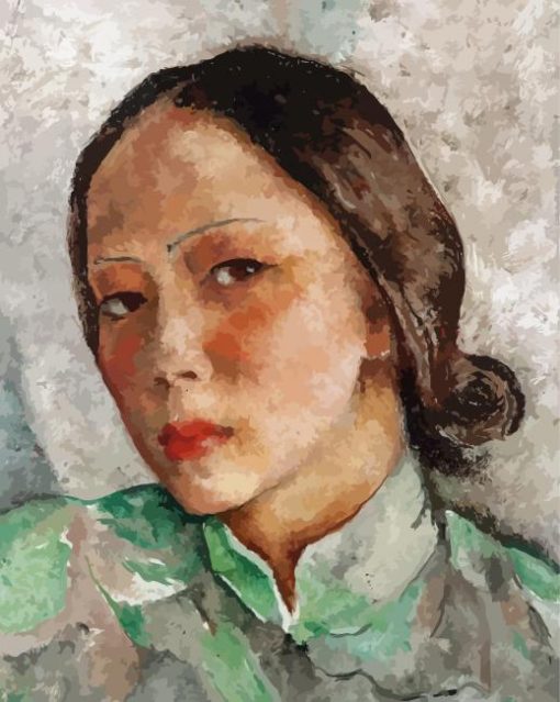 Georgette Chen Self Portrait Paint By Numbers