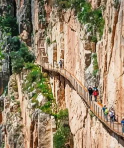 Caminito Del Rey Spain Paint By Numbers