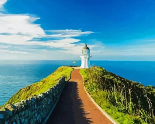 Cape Reinga Paint By Numbers