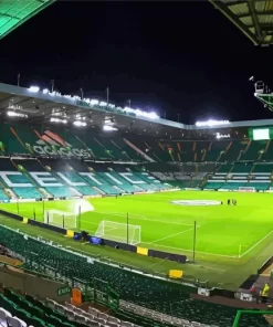 Celtic Park At Night Paint By Numbers