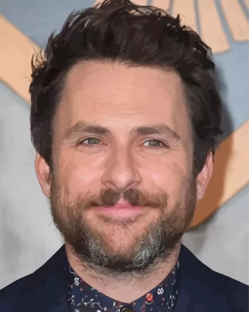 Charlie Day American Actor Paint By Numbers