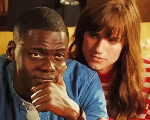 Chris And Rose From Get Out Paint By Numbers