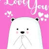 Cute Ice Bear Paint By Numbers