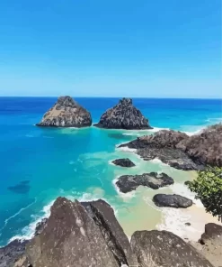 Fernando De Noronha brazil Landscape Paint By Numbers