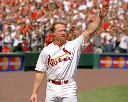 First Baseman Mark Mcgwire Paint By Numbers