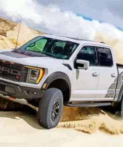 Ford Ranger Raptor In Desert Paint By Numbers