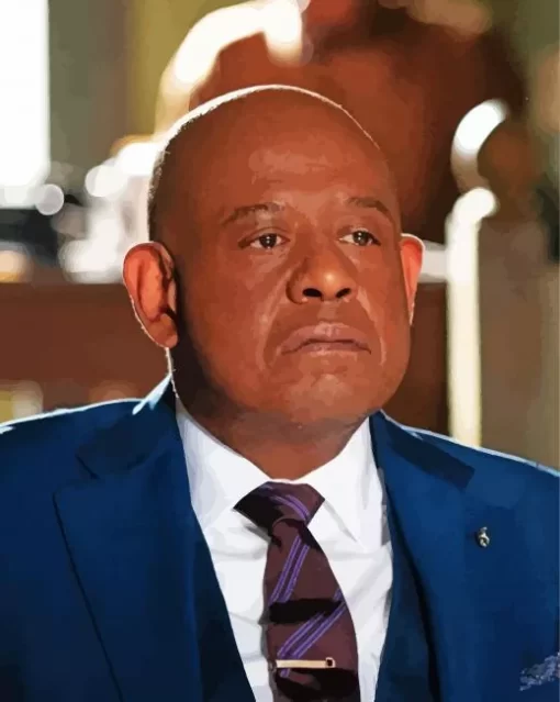 Forest Whitaker Paint By Numbers