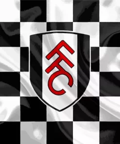 Fulham Fc Flag Paint By Numbers