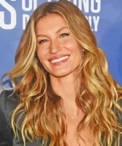 Gisele Bundchen paint by numbers